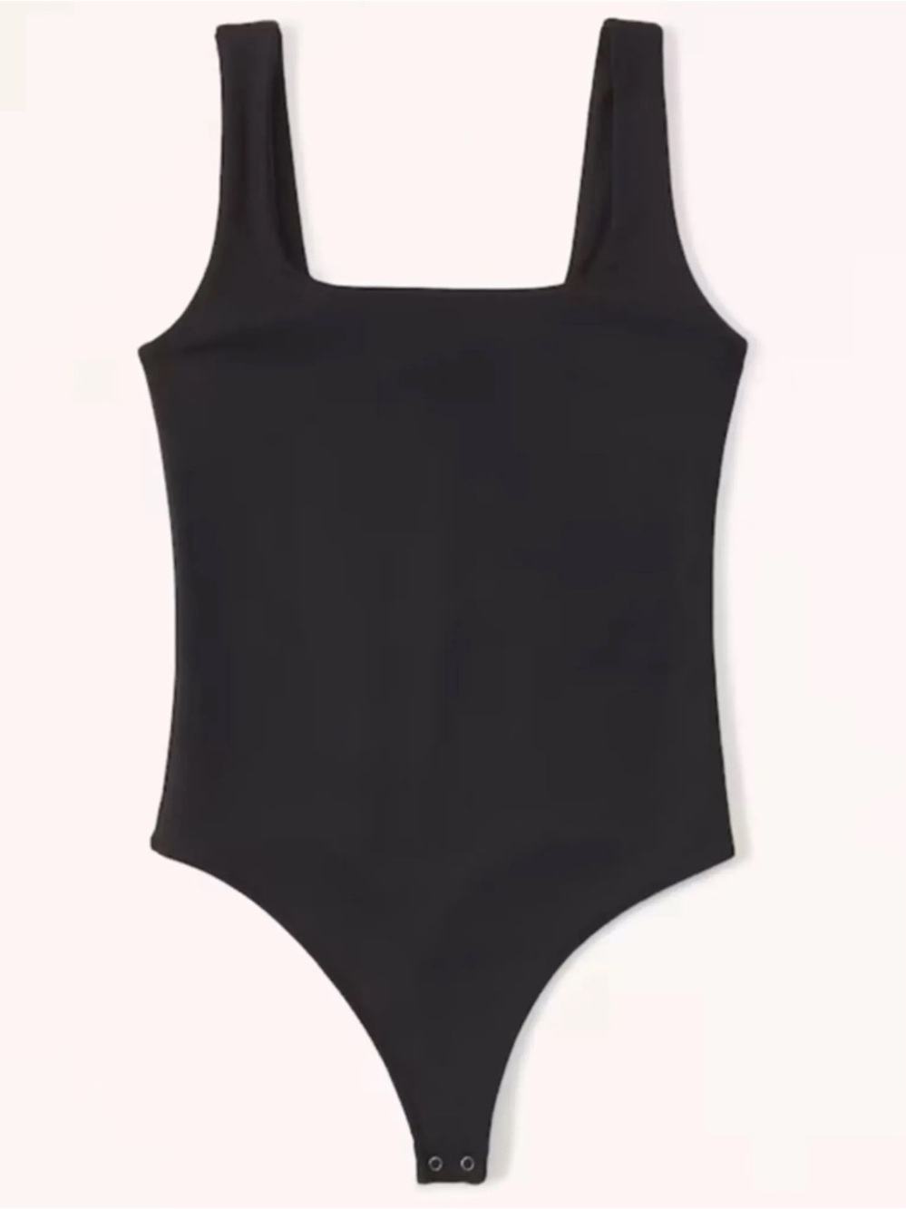 Abercrombie & Fitch Soft A&F Collection Sleeveless Black Bodysuit